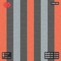 Interlock (Pasco) 60x60 cm · SQ66-400 · Roman Course Mix, 60 cm Courses, Graded Courses, 540 cm
