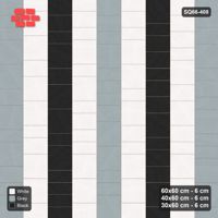 Interlock (Pasco) 60x60 cm · SQ66-408 · Roman Course Mix, 60 cm Courses, Vertical, 540 cm