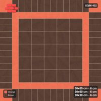 Interlock (Pasco) 60x60 cm · SQ66-432 · Rug, 5x5 Slab Field, Stack Centre, Corner Keys, Kerb, 520 cm