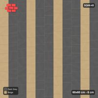 Interlock (Pasco) 60x60 cm · SQ66-45 · Vertical Quarter-Bond with Accent Courses