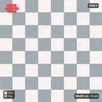 Interlock (Pasco) 60x60 cm · SQ66-5 · Slab Checkerboard
