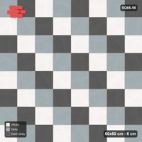 Interlock (Pasco) 60x60 cm · SQ66-56 · Diagonal Tone Steps