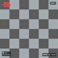 Interlock (Pasco) 60x60 cm · SQ66-6 · Double-Slab Checker Blocks