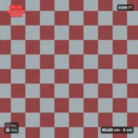Interlock (Pasco) 60x60 cm · SQ66-77 · Kerb-Framed Slab Checkerboard