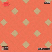 Interlock (Pasco) 60x60 cm · SQ66-82 · Diagonal with Wide Dotted Grid