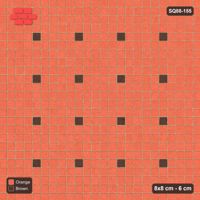 Interlock (Pasco) 8x8 cm · SQ88-155 · Stack Bond Spot Accents Every 5 Cobbles