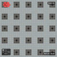 Interlock (Pasco) 8x8 cm · SQ88-168 · Stack Bond Nested Square Cells 5x5