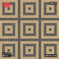 Interlock (Pasco) 8x8 cm · SQ88-170 · Stack Bond Nested Square Cells 7x7