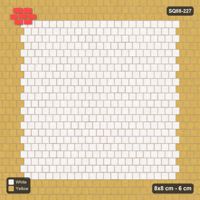 Interlock (Pasco) 8x8 cm · SQ88-227 · Running Bond Framed Field with Centre Square