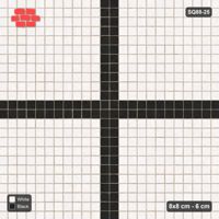 Interlock (Pasco) 8x8 cm · SQ88-25 · Stack Bond Cobble Cross