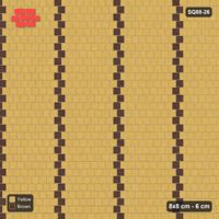 Interlock (Pasco) 8x8 cm · SQ88-26 · Running Bond Vertical Cobble Stripes