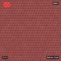 Interlock (Pasco) 8x8 cm · SQ88-3 · Running Bond Third Offset