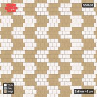 Interlock (Pasco) 8x8 cm · SQ88-38 · Running Bond Checker in Kerb Frame