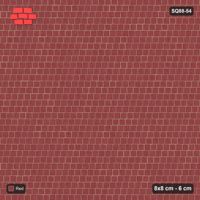 Interlock (Pasco) 8x8 cm · SQ88-54 · Quarter-Offset Running Bond Solid Field