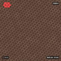 Interlock (Pasco) 8x8 cm · SQ88-6 · Diagonal Running Bond 45 Degrees