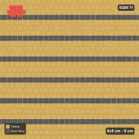Interlock (Pasco) 8x8 cm · SQ88-71 · Running Bond Every Fourth Course Accent