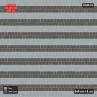 Interlock (Pasco) 8x8 cm · SQ88-74 · Running Bond Paired Course Stripes