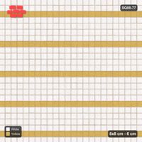 Interlock (Pasco) 8x8 cm · SQ88-77 · Stack Bond Every Fifth Course Accent