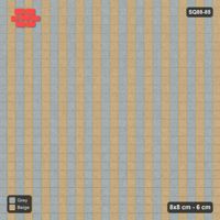 Interlock (Pasco) 8x8 cm · SQ88-85 · Stack Bond Alternate Column Stripes