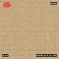 Interlock (Pasco) 20x16 cm · BEH-004 · Plain running-bond interlock, kerb frame