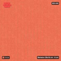 Interlock (Pasco) 20x16 cm · BEH-009 · Plain running-bond interlock, turned 90 deg