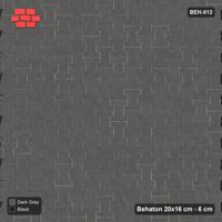 Interlock (Pasco) 20x16 cm · BEH-012 · Central feature band, turned 90 deg, kerb frame