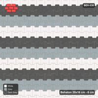 Interlock (Pasco) 20x16 cm · BEH-030 · Graded course bands