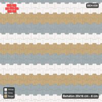 Interlock (Pasco) 20x16 cm · BEH-038 · Graded course bands