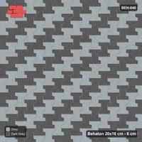 Interlock (Pasco) 20x16 cm · BEH-040 · Checker of whole pavers, turned 90 deg, kerb frame