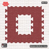 Interlock (Pasco) 20x16 cm · BEH-180 · Central medallion, kerb frame