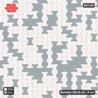 Interlock (Pasco) 20x16 cm · BEH-246 · Soft tonal blend, turned 90 deg