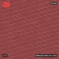 Interlock (Pasco) 14x21 cm · DIA-005 · Native Interlock 105 deg - solid tone, kerb frame