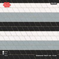 Interlock (Pasco) 14x21 cm · DIA-032 · Native Interlock 90 deg - double-row stripes along the lattice, edge to edge