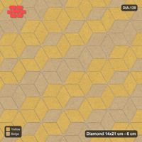 Interlock (Pasco) 14x21 cm · DIA-120 · Tumbling cubes, flipped row every 3rd 30 deg - kerb frame