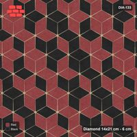 Interlock (Pasco) 14x21 cm · DIA-133 · Tumbling cubes, 2x2 flip blocks 120 deg - kerb frame