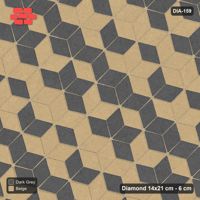 Interlock (Pasco) 14x21 cm · DIA-159 · Tumbling cubes, 2x2 flip blocks 135 deg - edge to edge