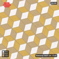 Interlock (Pasco) 14x21 cm · DIA-246 · Tumbling cubes, 2x2 flip blocks 105 deg - kerb frame