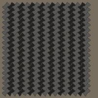 Interlock (Pasco) 20x12 cm · ISH-082 · I-Shape Dog-Bone 2-tone file stripes, diagonal 45 deg lattice B - edge to edge