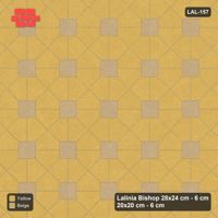 Interlock (Pasco) 28x24 cm · LAL-157 · House-Pair Rows - accent squares