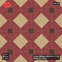 Interlock (Pasco) 28x24 cm · LAL-173 · Octagons with Diamond Blocks - diamond blocks and dark centres