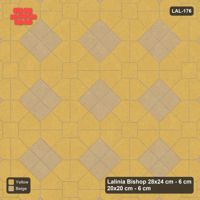 Interlock (Pasco) 28x24 cm · LAL-176 · Octagons with Diamond Blocks - accent diamond blocks only