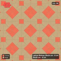 Interlock (Pasco) 28x24 cm · LAL-196 · Octagons with Diamond Blocks - diamond blocks and centres in one accent