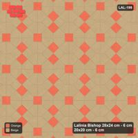 Interlock (Pasco) 28x24 cm · LAL-199 · Octagons with Diamond Blocks - accent centres and half blocks