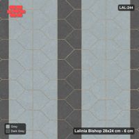 Interlock (Pasco) 28x24 cm · LAL-244 · La-19 Staggered Columns - accent strip every third column