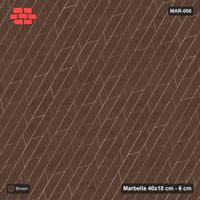 Interlock (Pasco) 40x10 cm · MAR-008 · Native Interlock - 60 Degree Turn
