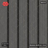 Interlock (Pasco) 40x10 cm · MAR-012 · Upright Accent Course Stripes