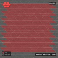 Interlock (Pasco) 40x10 cm · MAR-021 · Accent Border Ring