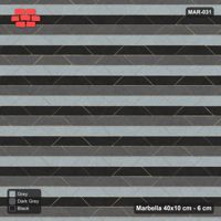 Interlock (Pasco) 40x10 cm · MAR-031 · Three Tone Course Cycle