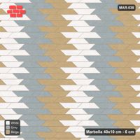 Interlock (Pasco) 40x10 cm · MAR-038 · Coastal Column Cycle