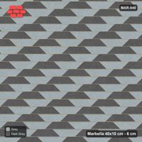 Interlock (Pasco) 40x10 cm · MAR-040 · Interlocking Pairs with Kerb Frame